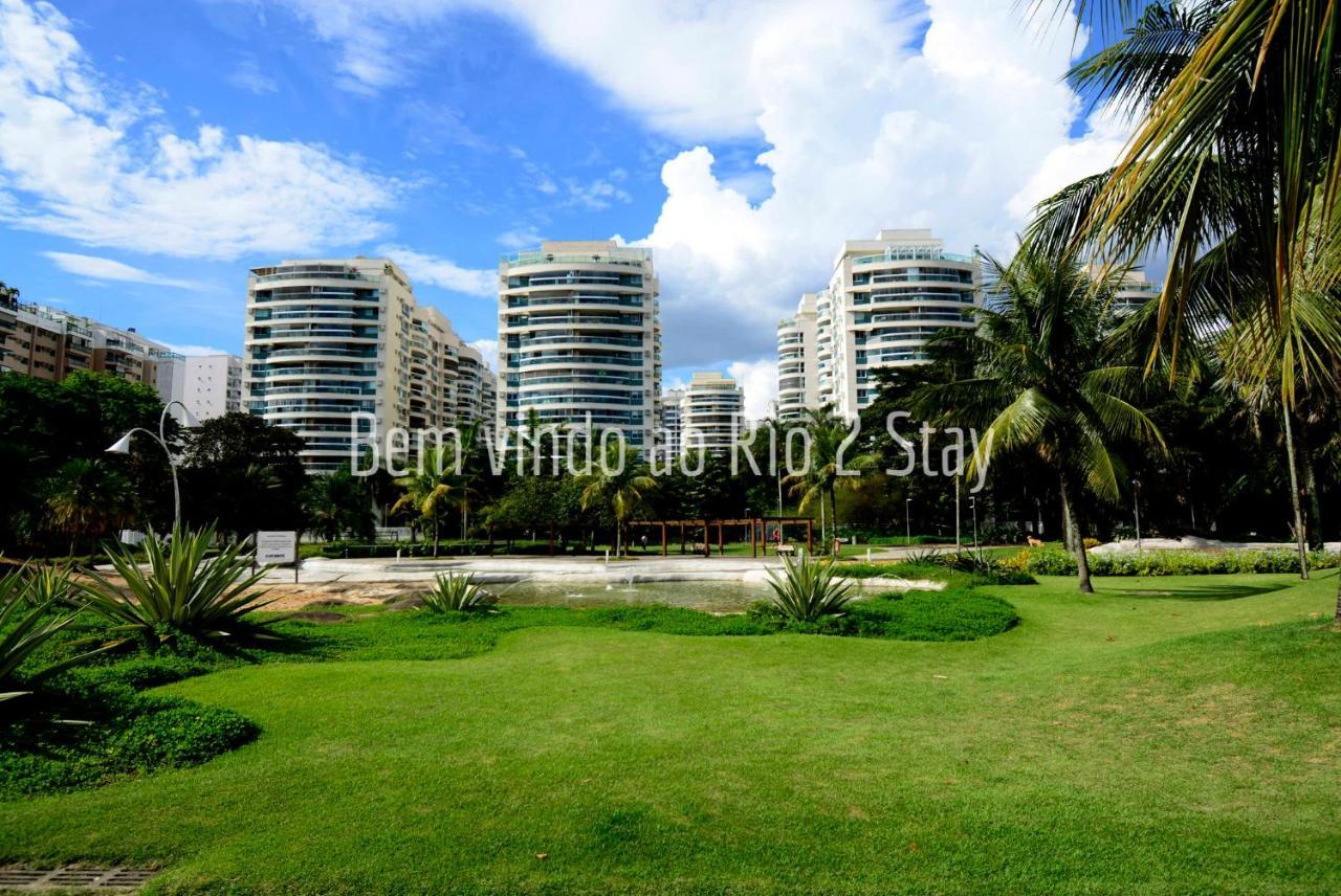 Verano Stay Flat Com Garagem E Wi-Fi - Parque Olimpico Rio de Janeiro Kültér fotó